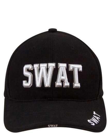 Rothco Brodert cap - POLICE Style Svart Rothco Brodert cap - POLICE Style Svart