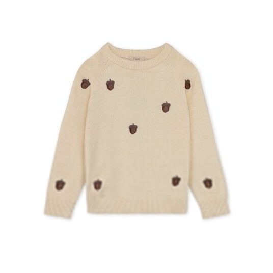 Fliink Sandshell Benna Acorn Pullover 5 år/110