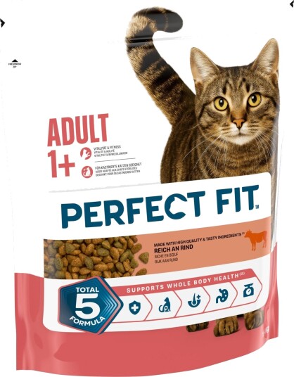 Perfect Fit Tørrfôr Active 1+ Rikt På Okse 3 X 1.4 kg