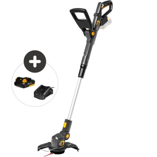 Texas gresstrimmer batteridrevet GTX2000 20V m/batteri og lader 90063251