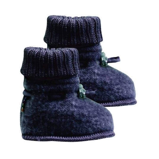Joha Ullfleece Booties Til Baby, Navy Joha Ullfleece Booties Til Baby, Navy