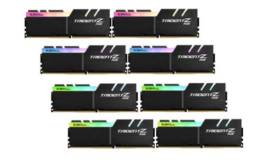 G.Skill Trident Z RGB DDR4-2666 C19 OC - 256GB (4713294224781)