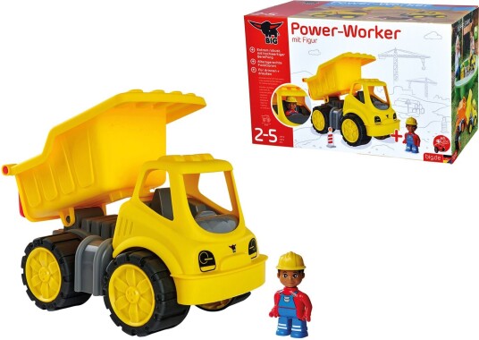 BIG Power Worker Lastebil Flerfarget BIG Power Worker Lastebil Flerfarget