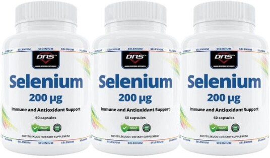 DNS 3 Pack Selenium 200µg 3 X 60 Kapsler