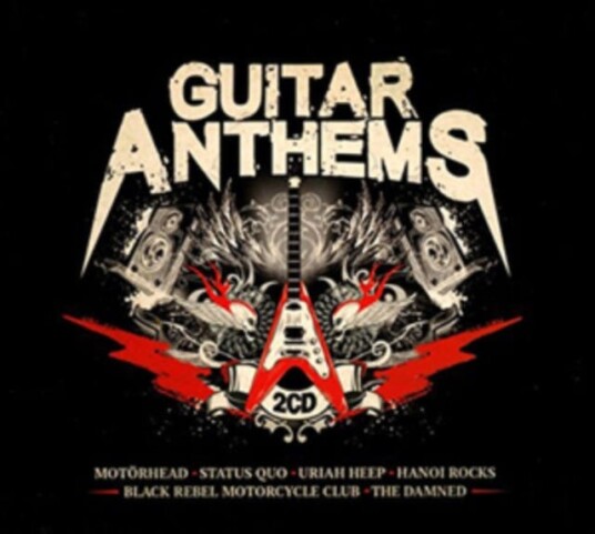 Diverse Artister, Diverse Rock Guitar Anthems CD