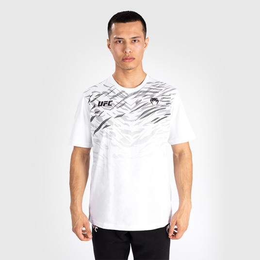 Venum UFC Fusion by Venum Men's Replica Short Sleeve T Shirt White Vit XX small