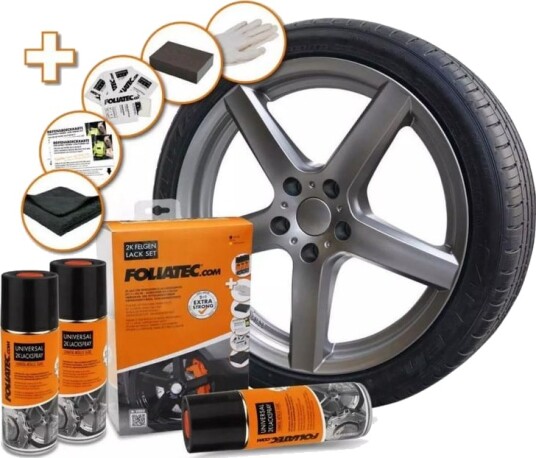Foliatec 2K Spraylakk sett
Metallic 7006474 Foliatec 2K Spraylakk sett
Metallic 7006474