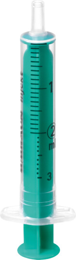B. Braun Injekt sprøyte 2 ml luer 2-komponent 100 stk