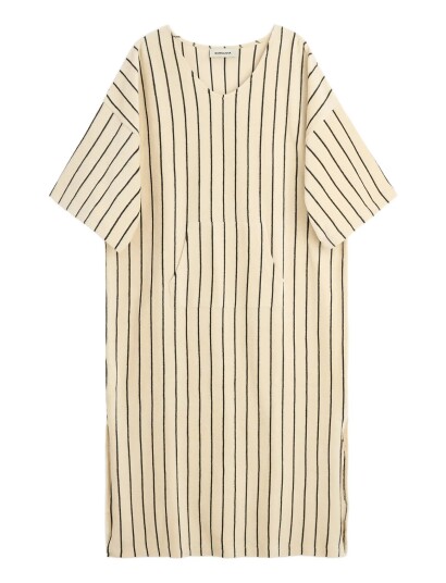 Bongusta Naram Kaftan Dress - Cream - L/XL