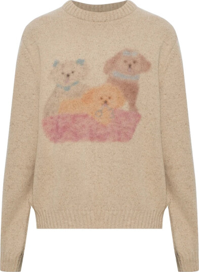Carne Bollente Dame Strikkevarer Beige XS, Carne Bollente Dame Strikkevarer Beige XS,