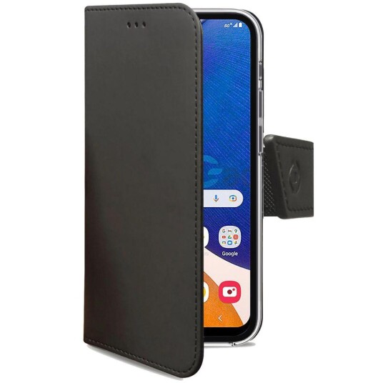 Celly Lommebokdeksel for Samsung Galaxy A14 5G - Svart, Flip-cover med 3 Kortlommer Celly Lommebokdeksel for Samsung Galaxy A14 5G - Svart, Flip-cover med 3 Kortlommer