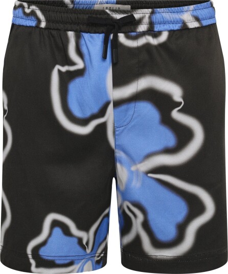 Solid Sdliam Shorts Flower Black XXL