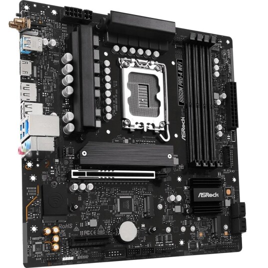 Asrock B860M Pro-A Hovedkort med WiFi og DDR5 Micro-ATX Asrock B860M Pro-A Hovedkort med WiFi og DDR5 Micro-ATX