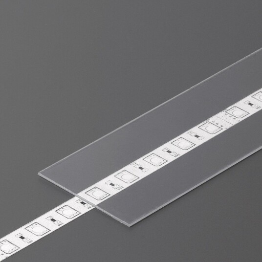 Topmet 2m deksel H SLIDE Klart