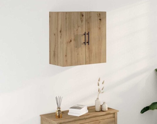  Vegghengt Skap Artisan Eik 60x31,5x60 cm Konstruert Tre
