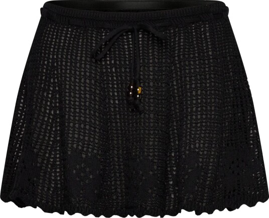 Monki Mini Knitted Skirt Black M Monki Mini Knitted Skirt Black M