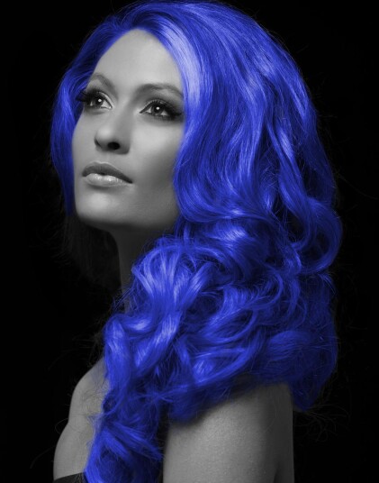 Hair Colour Spray Blå Hårspray