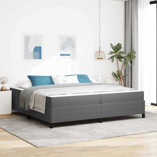 Sengestamme Lysegrå 200 x 200 cm Kordfløyel
