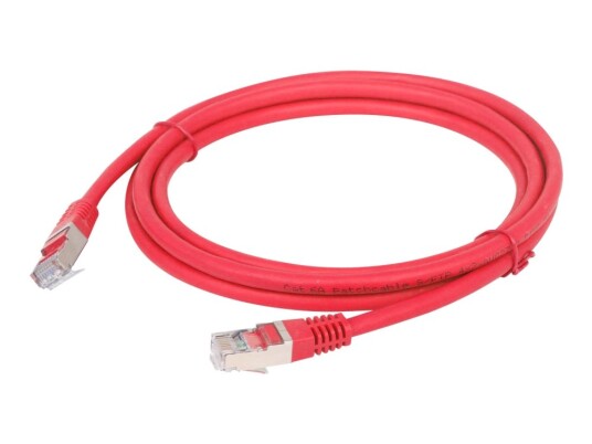 Gembird Pp6a-Lszhcu-R-5M Koblingskabel Rj-45 Hann Til Rj-45 Hann 5 M S/Ftp Cat 6A Formstøpt Rød