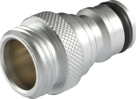 Click Koblingsnippel 1/2" Med Udvendig 1/2"Rørgevind - (10 Stk.)