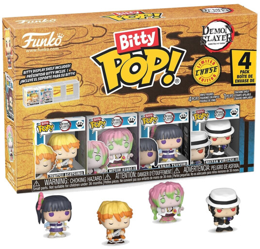 Funko Bitty POP!: Demon Slayer Zenitsu 4pack