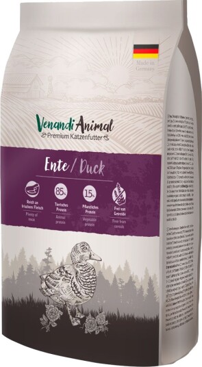 Venandi Animal Tørrfôr Duck 3 X 1.5 kg
