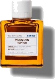 Korres Mountain Pepper Herre Eau de Toilette 50 ml - Aromatisk Pepperduft