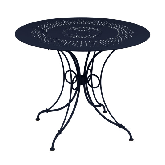 Fermob 1900 Table 96 cm Deep Blue 92