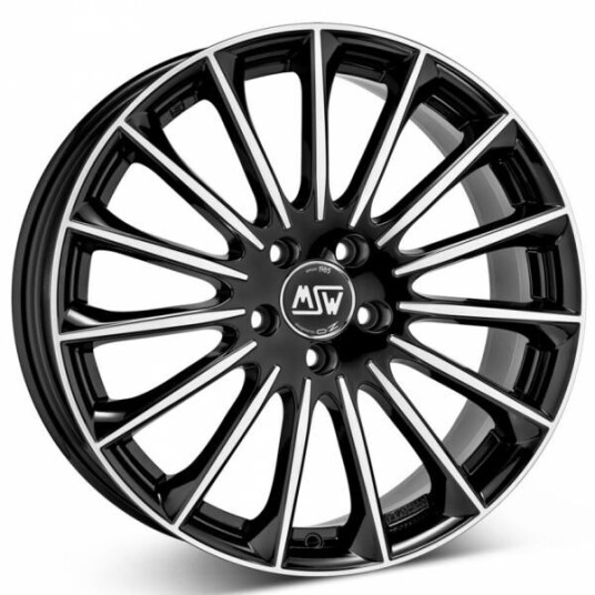 Msw 30 Gloss Black Polished 8x19 5x112 ET34 B73.1 Msw 30 Gloss Black Polished 8x19 5x112 ET34 B73.1