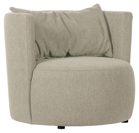 vtwonen Explore Loungestol - Natur Bouclé   Unoliving