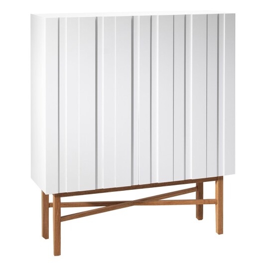 A2 White Cabinet skap eik