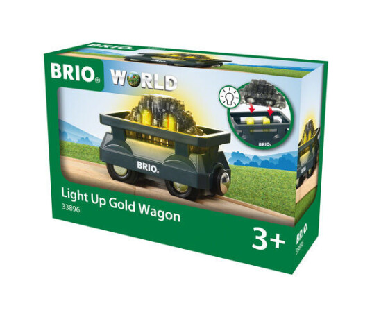 Gullvogn BRIO® B/O med lys Gullvogn BRIO® B/O med lys