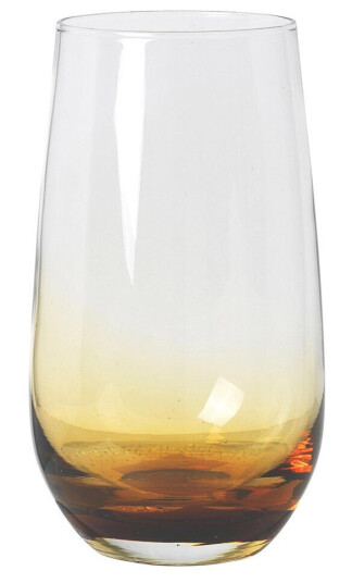 Broste Copenhagen Amber vannglass 55 cl