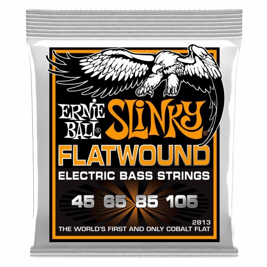 Ernie Ball EB-2813 bass flat kobolt sett (045-105)