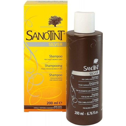 Sanotint Silver Shampoo 200 ml Sjampo