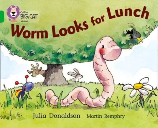 Worm Looks For Lunch Av Julia Donaldson