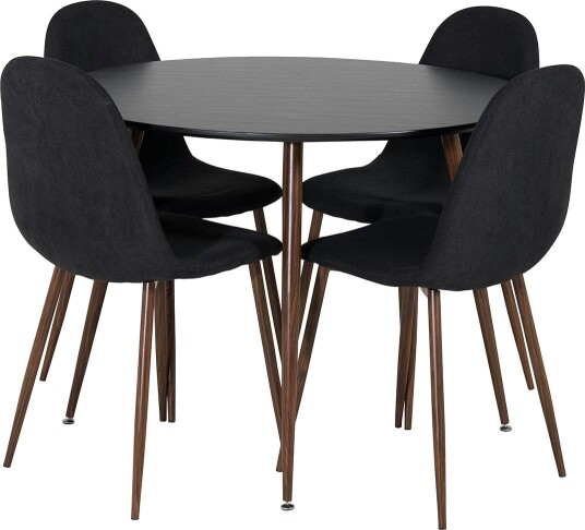 Venture Home Spisegruppe Venture Home Plake med 4 Pobbie Stoler Polyester Rundt GR19728