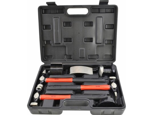 Aw-Tools Awtools Rinkinys Blikkenslagerhammere 7 Stk. / Juodas Line Koffert