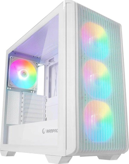 Rampage Craft ARGB ATX MicroATX ITX Hvit