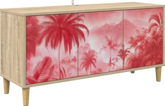 vidaXL TV skap AACHEN 102 x 33 x 50 cm Sonoma Konstruert tre vidaXL TV skap AACHEN 102 x 33 x 50 cm Sonoma Konstruert tre