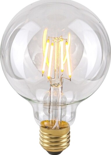 Italux Gjennomsiktig Pære Edison E27 4W Varm/Kald Hvit Led 801404 Italux Gjennomsiktig Pære Edison E27 4W Varm/Kald Hvit Led 801404