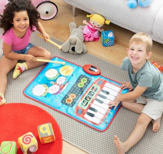 2-i-1 musikkmatte Beats'n'Tunes