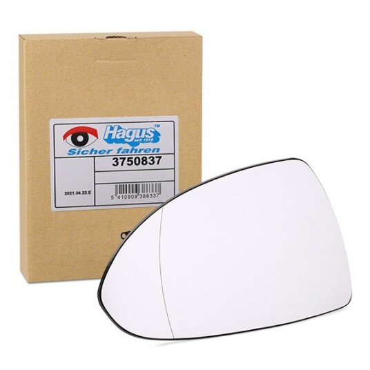 Speilglass VAN WEZEL 3750837 Speilglass VAN WEZEL 3750837