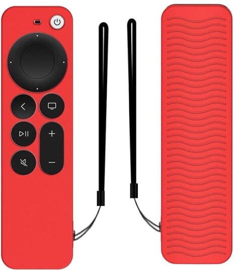 Trolsk Deksel Beskyttende (Siri Remote gen 3/2) Rød
