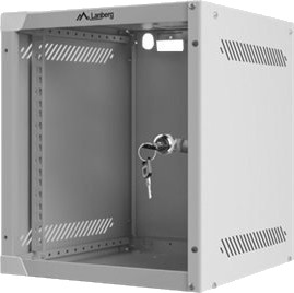 Lanberg Rack Skap Veggmonterbar Grå Ral 7035 6U 10"