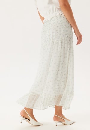 VERO MODA Vmsmilla H/W ANKLE SKIRT ANKLE Bright White Aop: Airy Blue Jo L VERO MODA Vmsmilla H/W ANKLE SKIRT ANKLE Bright White Aop: Airy Blue Jo L