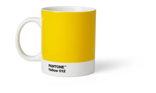 Copenhagen Design PANTONE kopp med hank 37,5 cl gul Copenhagen Design PANTONE kopp med hank 37,5 cl gul