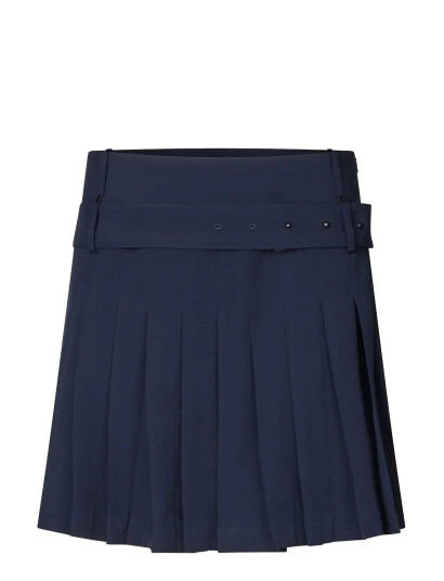 STINE GOYA 2435 Pinstripe Tailoring Belted Pl   Black   L