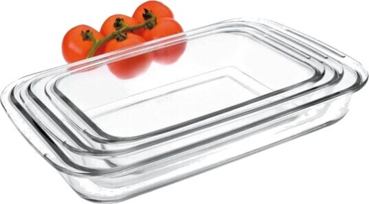 Ibili Ildfast form sett 3 stk glass Ibili Ildfast form sett 3 stk glass