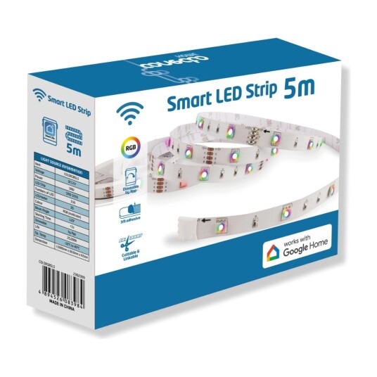 Conecto COLSRGBSL5 Music Sync RGB LED-lysstripe 5m
